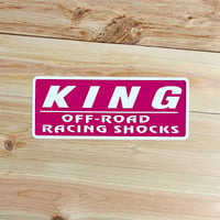King Shocks キングショック ロゴ デカール ステッカー KS00001