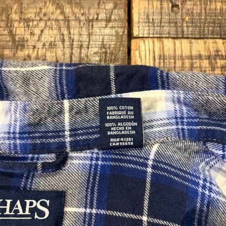 CHAPS ライトネルシャツ