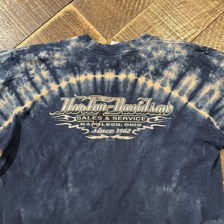 00s HARLEY-DAVIDSON TIE-DYE L/S Tシャツ