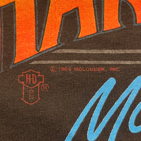 80s Harley-Davidson "Born in the USA" プリントTシャツ