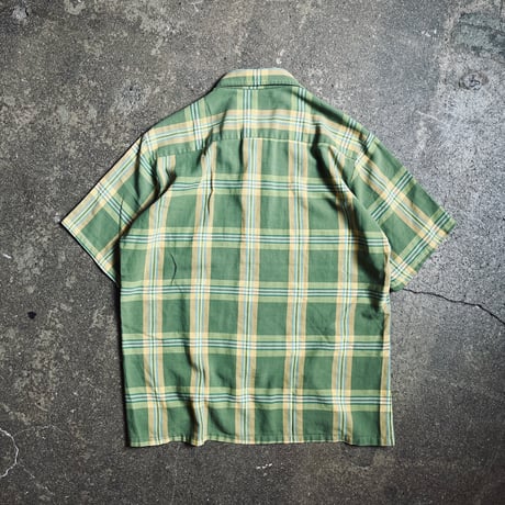 70s BRENT オープンカラーシャツ
