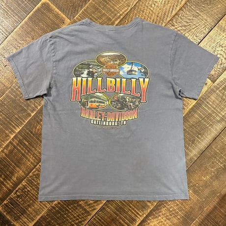 HARLEY-DAVIDSON HILLBILLY GATLINBURG Tシャツ