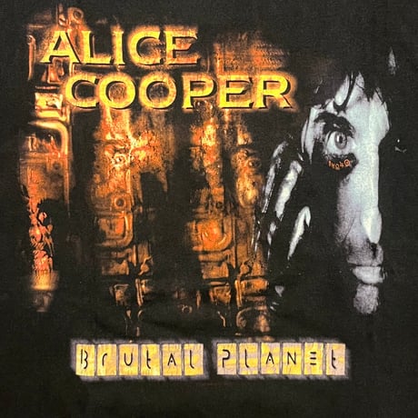 00s Alice Cooper "Brutal Planet" バンドＴシャツ