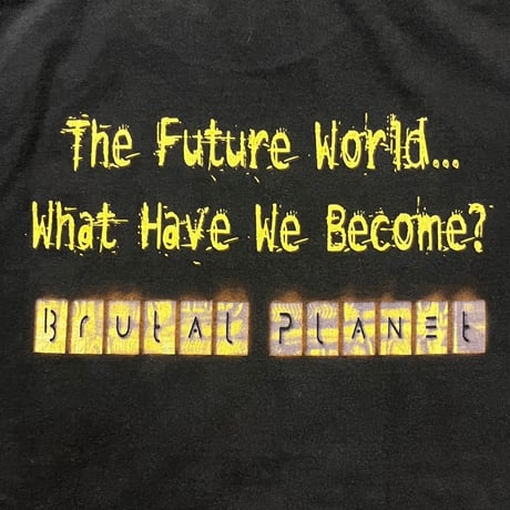 00s Alice Cooper "Brutal Planet" バンドＴシャツ