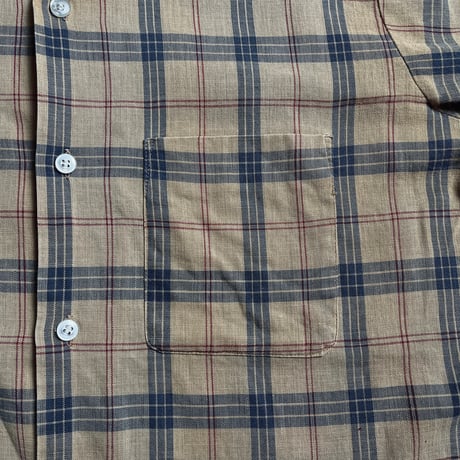 70s BRENT ボックスシャツ
