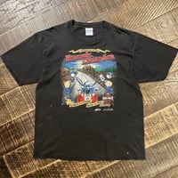 90s Heavenly Divine Son プリントTシャツ "Harley-Davidson Parody"