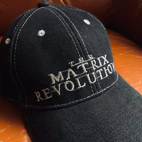 THE MATRIX REVOLUTIONS 映画ロゴキャップ