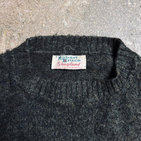50〜60s Robert Bruce Shagland シャギーニットセーター