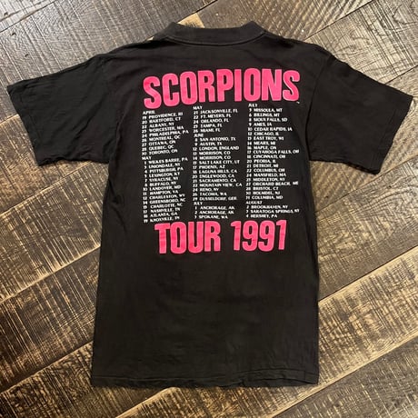 90s SCORPIONS "Crazy World" バンドTシャツ