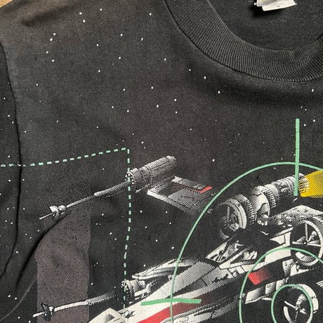 90s STAR WARS X-WING ROGUE SQUADRON プリントTシャツ