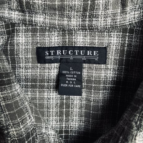 STRUCTURE チェックシャツ