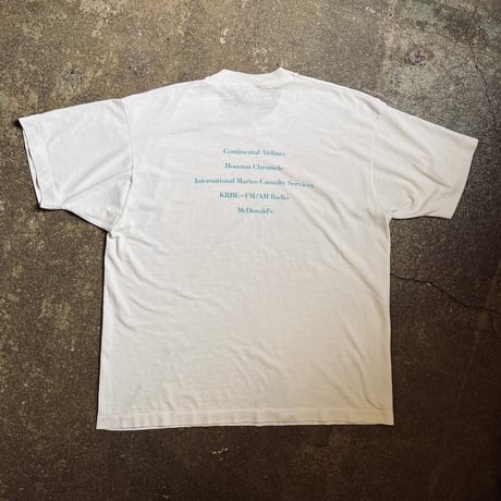 80s TEXAS CHILDREN'S HOSPITAL “Family Fitness Festival / TCH 8K Road Race プリントTシャツ