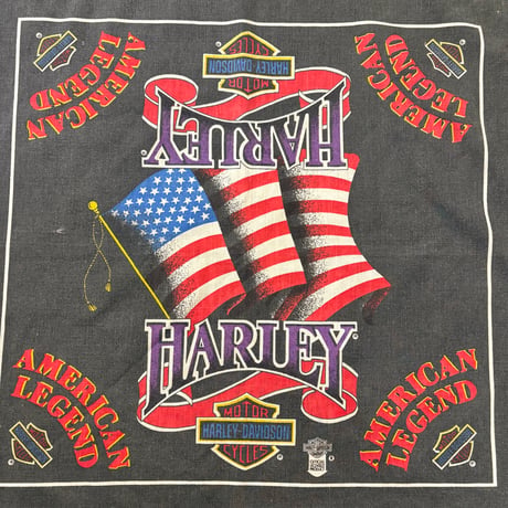 80s～90s HARLEY-DAVIDSON AMERICAN LEGEND バンダナ