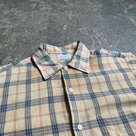 70s BRENT ボックスシャツ