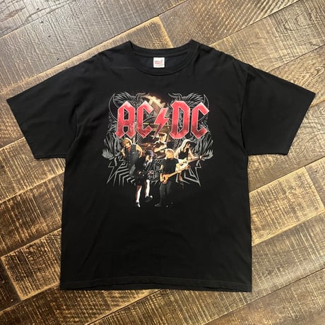 00s AC/DC "BLACK ICE Tour" バンドTシャツ