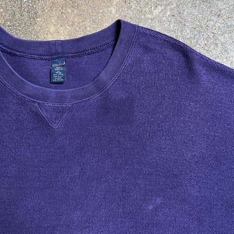 90s LANDS' END 鹿の子スウェット