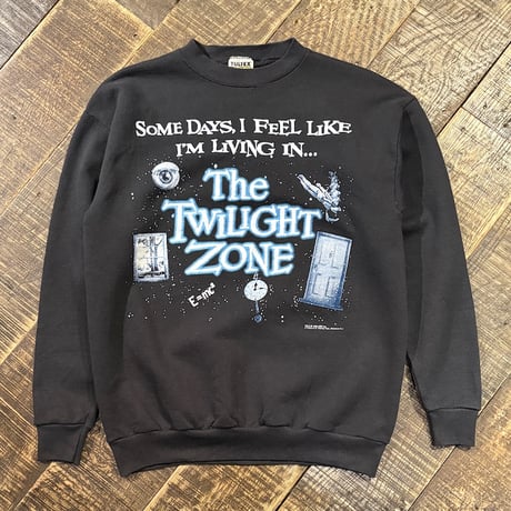90s TULTEX "The Twilight Zone" プリントスウェット