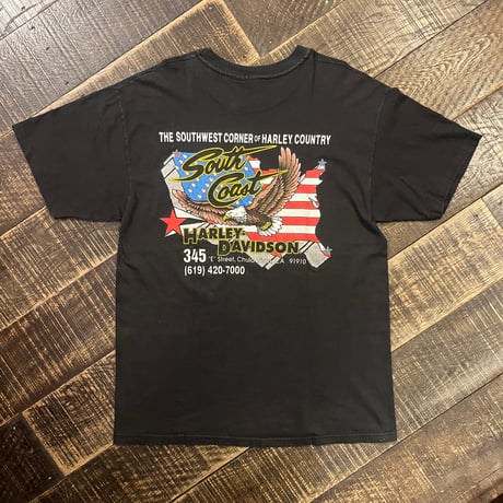 90s HARLEY-DAVIDSON South Coast Tシャツ