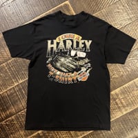 90s Harley-Davidson "BIKER'S NEST" Tシャツ
