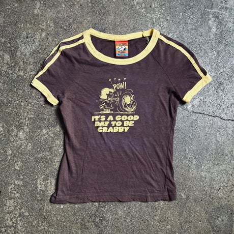 00s PEANUTS / SCHULZ by doe  リンガーTシャツ