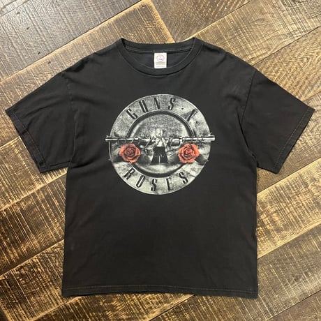 00s GUNS N' ROSES "Bullet Logo" バンドTシャツ