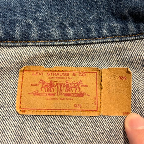 80s Levi’s 70506-0216 デニムジャケット