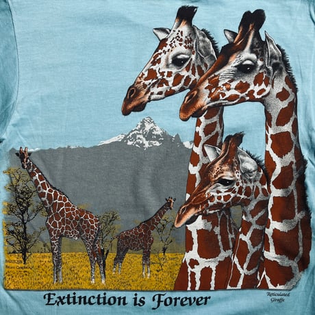 80s Busch Gardens Tampa アニマルプリントTシャツ