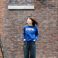 00s NIKE ロゴプリント ロングスリーブTシャツ