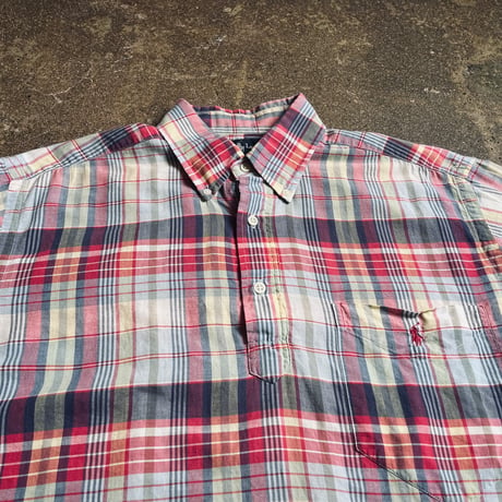 Ralph Lauren プルオーバー半袖シャツ PERCELL