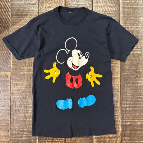 ～90s Mickey Mouse キャラクタープリントTシャツ