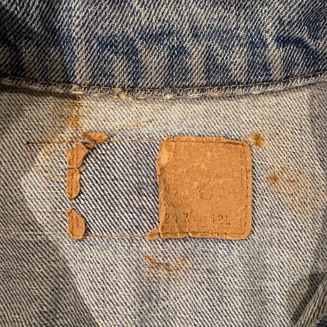 70s～ Levi's 71205-0216 デニムジャケット