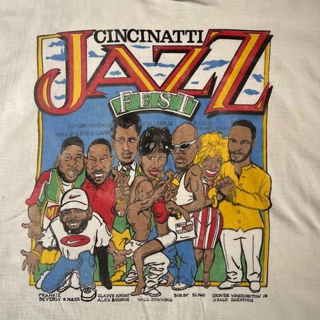 Cincinnati Jazz Fest ’96 プリントTシャツ