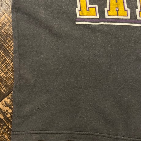 90s Hanes "Los Angeles Lakers" プリントTシャツ