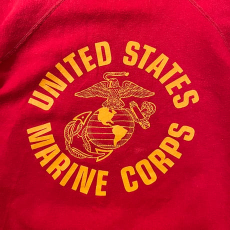 80s ARTEX S/S プリントスウェット USMC