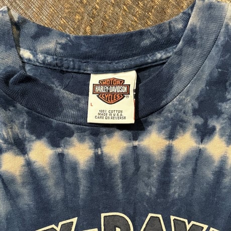 00s HARLEY-DAVIDSON TIE-DYE L/S Tシャツ