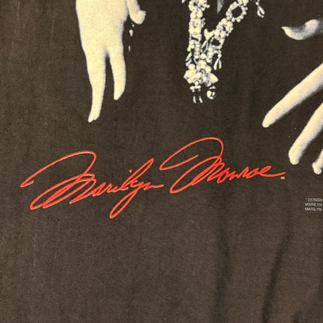 90s MARILYN MONROE フォトプリントTシャツ