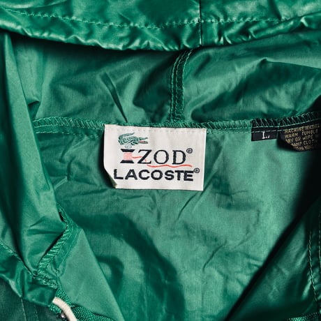 70s IZOD LACOSTE ナイロンアノラックパーカー