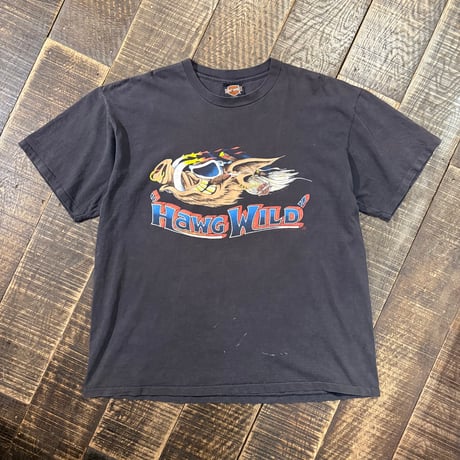 80s HARLEY-DAVIDSON HAWG WILD MISSOURI Tシャツ