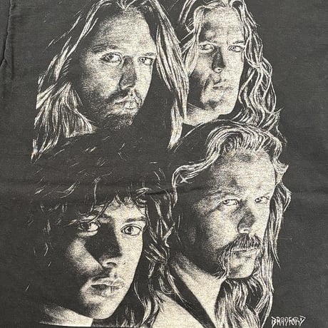 90s BRADFORD Gallery “Metallica” ポートレートTシャツ