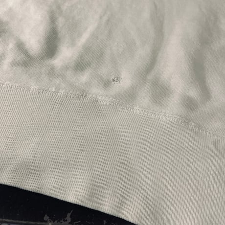 50s 前Vスウェット 袖カットオフ