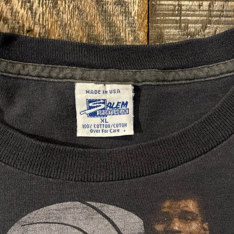 90s SALEM 1991 NBA FINALS BULLS LAKERS プリントTシャツ