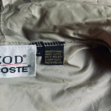 70s IZOD LACOSTE ナイロンアノラックパーカー