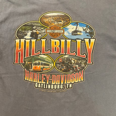 HARLEY-DAVIDSON HILLBILLY GATLINBURG Tシャツ