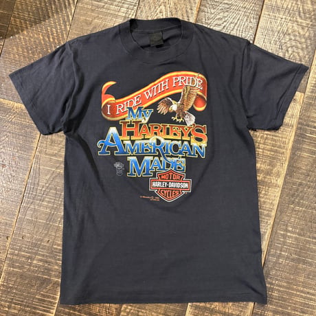 80s HARLEY-DAVIDSON AMERICAN MADE BLACK HILLS Tシャツ