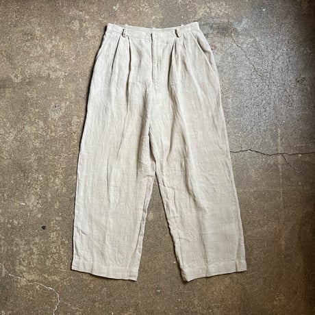ELLEN TRACY COMPANY リネンパンツ