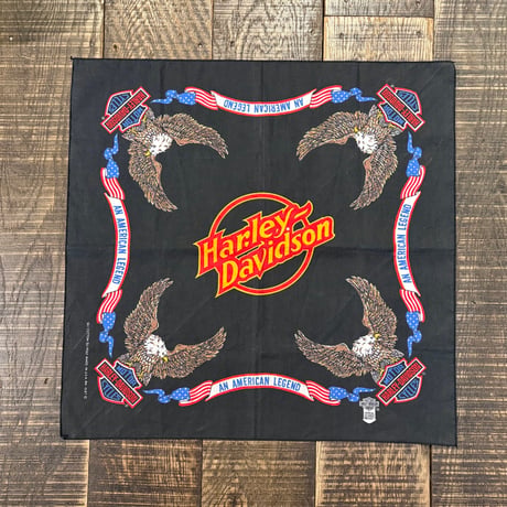 80s～90s HARLEY-DAVIDSON AN AMERICAN LEGEND バンダナ