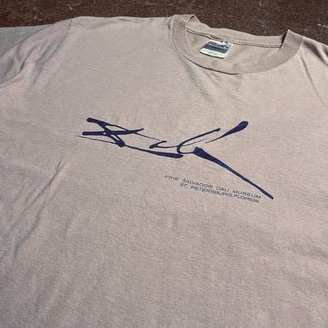 90s Hanes BEEFY-T SALVADOR DALI MUSEUM プリントTシャツ