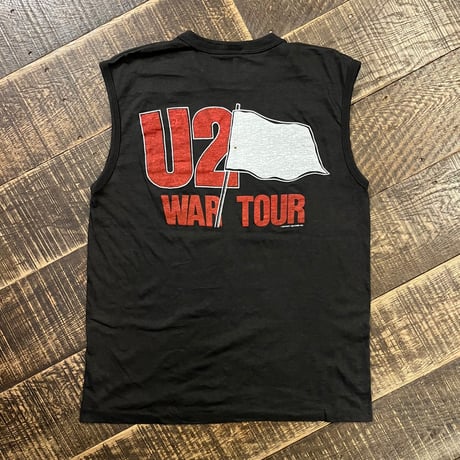 80s U2 スリーブレスTシャツ
