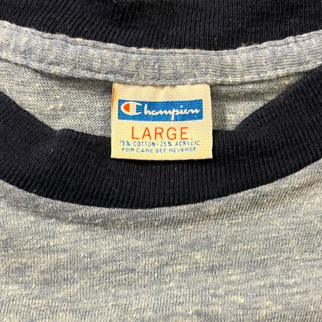 70s Champion リンガーTシャツ
