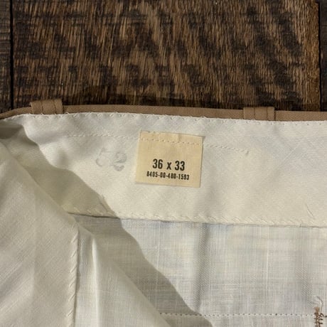 70s U.S. ARMY TAN 445 トラウザーズ